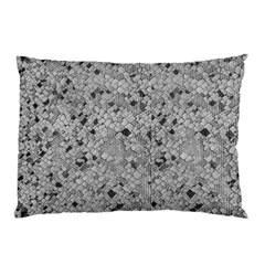 Cracked Texture Abstract Print Pillow Case (two Sides) by dflcprints