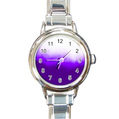 Ombre Round Italian Charm Watch by Valentinaart