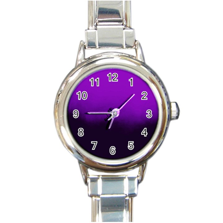 Ombre Round Italian Charm Watch