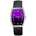 Ombre Barrel Style Metal Watch Front