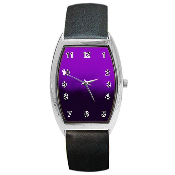 Ombre Barrel Style Metal Watch