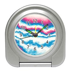 Ombre Travel Alarm Clock by Valentinaart