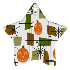 Halloween Mid Century Modern Ornament (star)