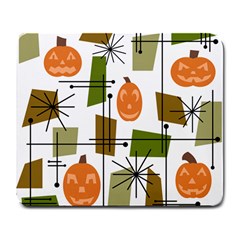 Halloween Mid Century Modern Large Mousepads by KayCordingly