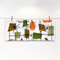 Halloween Mid Century Modern Hand Towel by KayCordingly