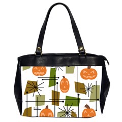 Halloween Mid Century Modern Oversize Office Handbag (2 Sides) by KayCordingly