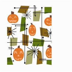 Halloween Mid Century Modern Large Garden Flag (two Sides) by KayCordingly