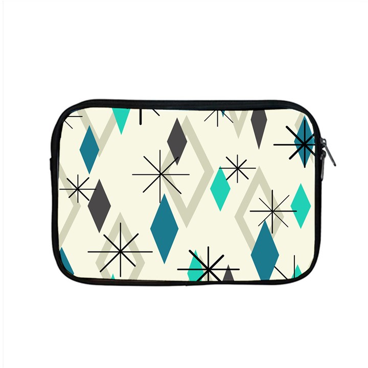 Atomic Era Diamonds (Turquoise) Apple MacBook Pro 15  Zipper Case