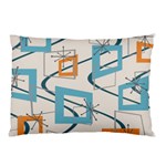 Minimalist Wavy Rectangles Pillow Case (Two Sides) Back