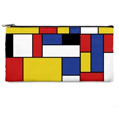 Mondrian Geometric Art Pencil Cases by KayCordingly