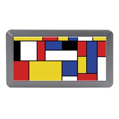 Mondrian Geometric Art Memory Card Reader (mini) by KayCordingly