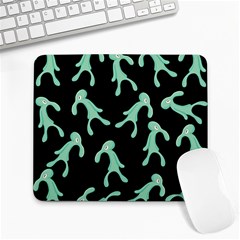 Bold And Brash Pattern Large Mousepads by Valentinaart