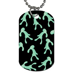 Bold And Brash Pattern Dog Tag (two Sides) by Valentinaart