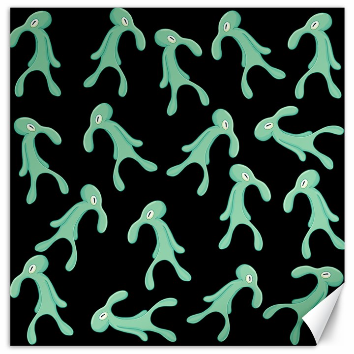 Bold and Brash pattern Canvas 20  x 20 