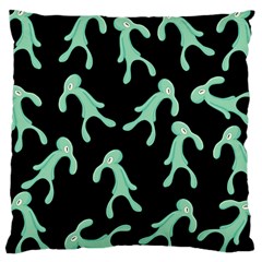 Bold And Brash Pattern Large Cushion Case (one Side) by Valentinaart