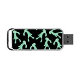 Bold and Brash pattern Portable USB Flash (One Side) Front