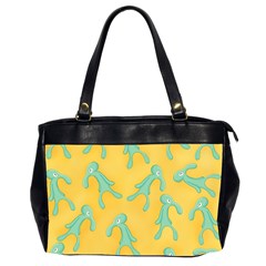 Bold And Brash Pattern Oversize Office Handbag (2 Sides) by Valentinaart