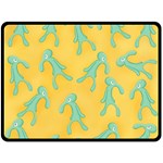 Bold and Brash pattern Fleece Blanket (Large)  80 x60  Blanket Front