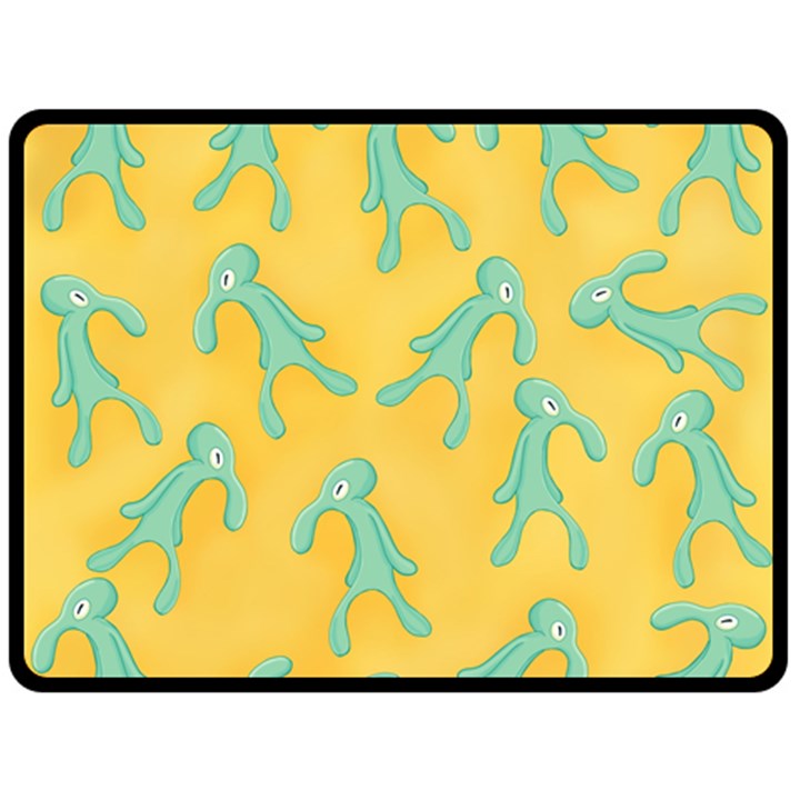 Bold and Brash pattern Fleece Blanket (Large) 