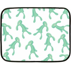 Bold And Brash Pattern Fleece Blanket (mini) by Valentinaart