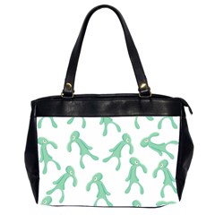 Bold And Brash Pattern Oversize Office Handbag (2 Sides) by Valentinaart