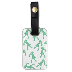 Bold And Brash Pattern Luggage Tags (one Side)  by Valentinaart