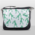 Bold and Brash pattern Messenger Bag Front