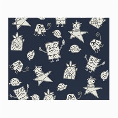 Doodle Bob Pattern Small Glasses Cloth