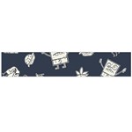 Doodle Bob Pattern Large Flano Scarf  Front