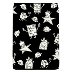 Doodle Bob Pattern Removable Flap Cover (l) by Valentinaart