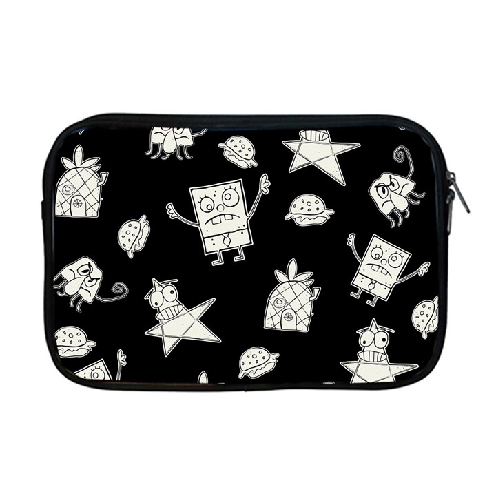 Doodle Bob Pattern Apple MacBook Pro 17  Zipper Case