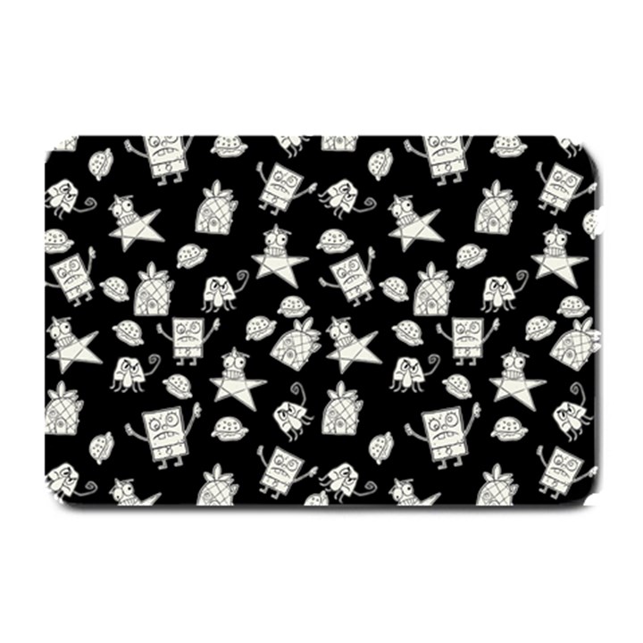 Doodle Bob Pattern Plate Mats