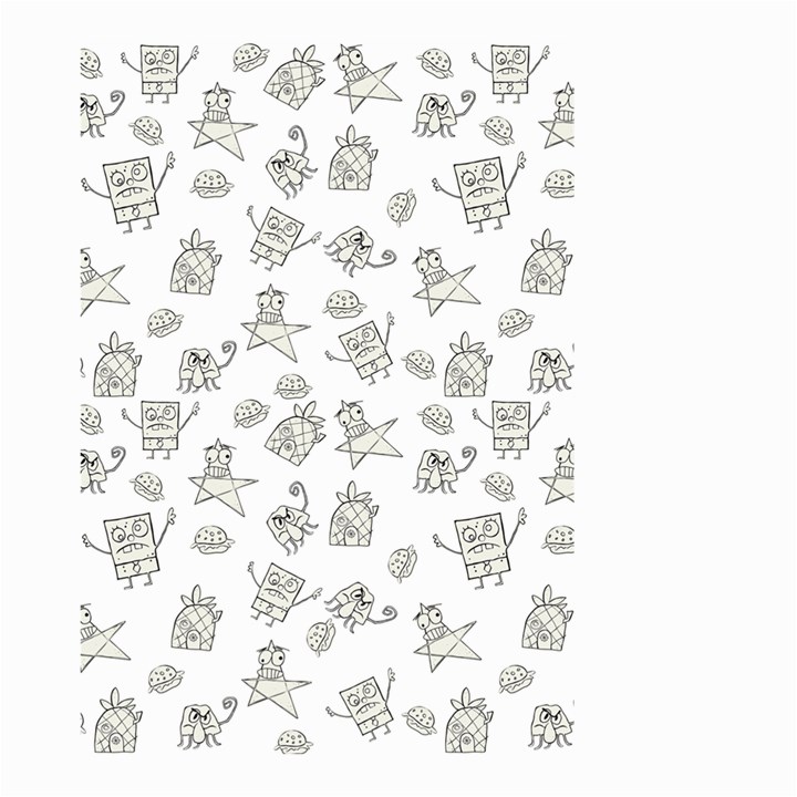 Doodle Bob Pattern Small Garden Flag (Two Sides)