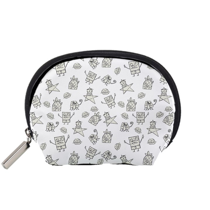 Doodle Bob Pattern Accessory Pouch (Small)