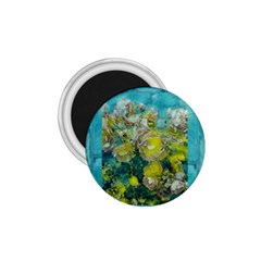 Bloom In Vintage Ornate Style 1 75  Magnets by pepitasart