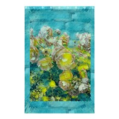 Bloom In Vintage Ornate Style Shower Curtain 48  X 72  (small)  by pepitasart