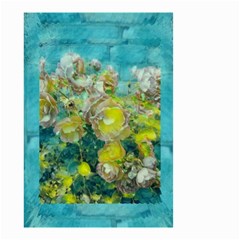 Bloom In Vintage Ornate Style Small Garden Flag (two Sides) by pepitasart