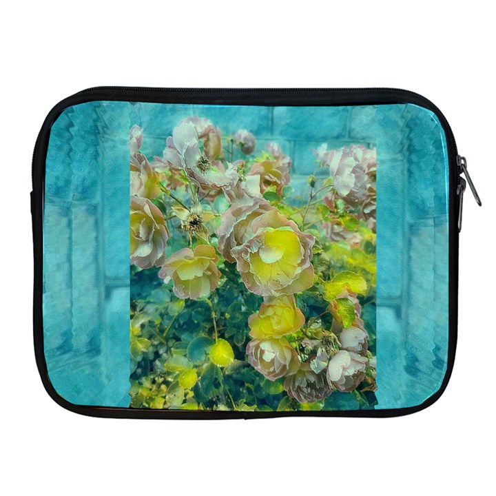 Bloom In Vintage Ornate Style Apple iPad 2/3/4 Zipper Cases