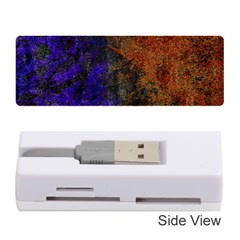 Colored Rusty Abstract Grunge Texture Print Memory Card Reader (stick) by dflcprints