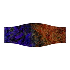 Colored Rusty Abstract Grunge Texture Print Stretchable Headband by dflcprints