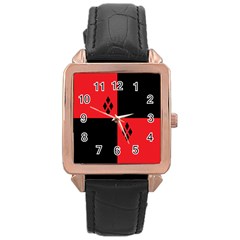 Harley Rose Gold Leather Watch  by raeraeshescrafty