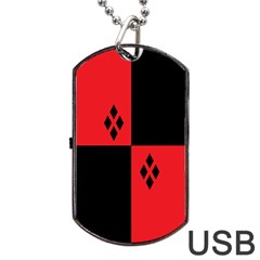 Harley Dog Tag Usb Flash (two Sides) by raeraeshescrafty