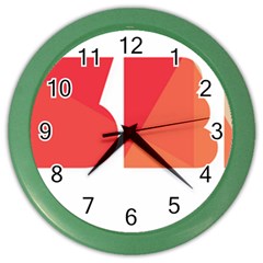 Picsart 08 15 11 00 26 Color Wall Clock by Topser