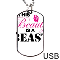 0000 Dog Tag Usb Flash (two Sides)