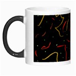 Lines Abstract Print Morph Mugs Left