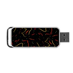 Lines Abstract Print Portable Usb Flash (one Side) by dflcprints