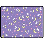 Rabbit of the Moon Fleece Blanket (Extra Large) 80 x60  Blanket Front