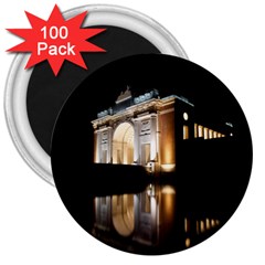 Menin Gate Ieper Monument 3  Magnets (100 Pack) by Simbadda