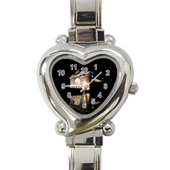 Menin Gate Ieper Monument Heart Italian Charm Watch by Simbadda