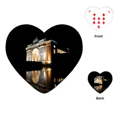 Menin Gate Ieper Monument Playing Cards (heart) by Simbadda